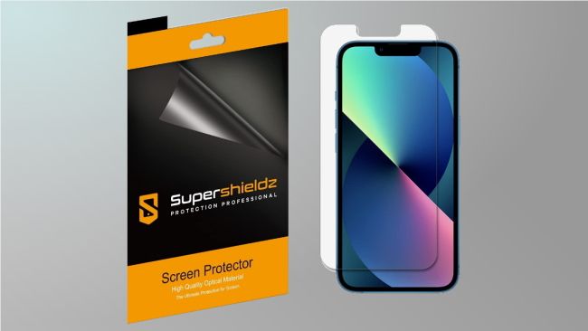 Supershieldz protector on light grey background