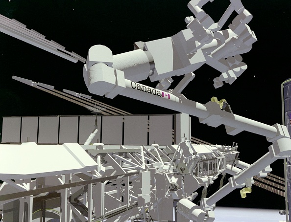 US-SPACE STATION-CANADARM