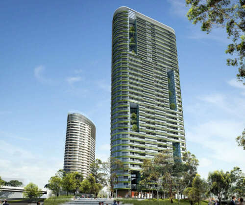 Image of the Opal Tower in Sydney, Australia.