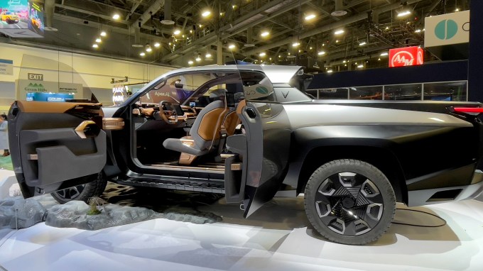 VinFast VF Wild pickup at CES 2024