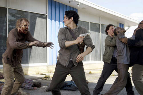 walking dead scene