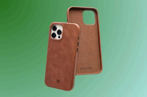 wilken leather wrapped case for iphone 13 pro