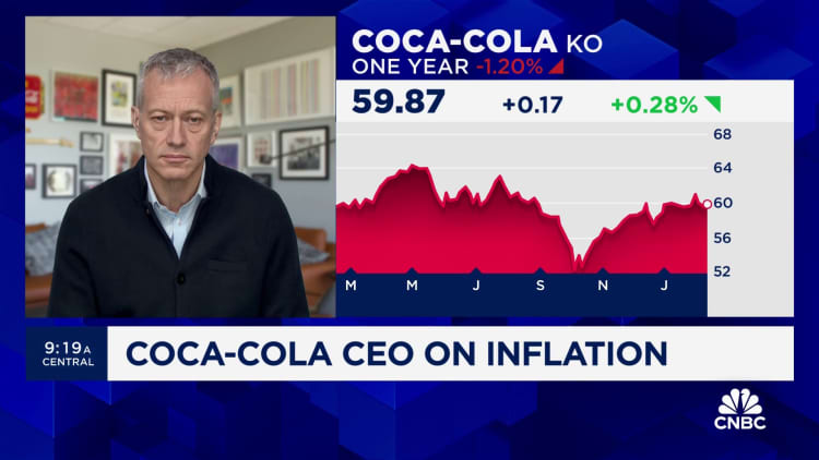 Coca-Cola CEO James Quincey on Q4 beat despite peer struggles