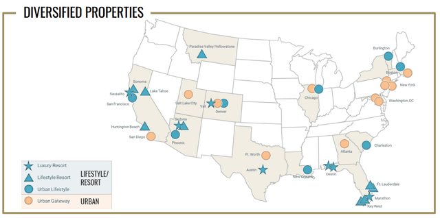 Hotel Locations