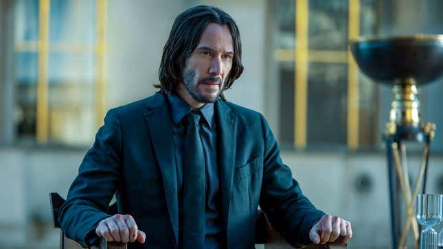 Keanu Reeves as John Wick in John Wick: Chapter 4.