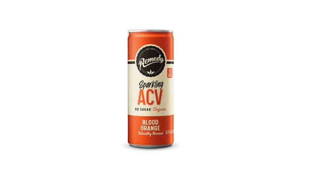 can of ACV sparkling water