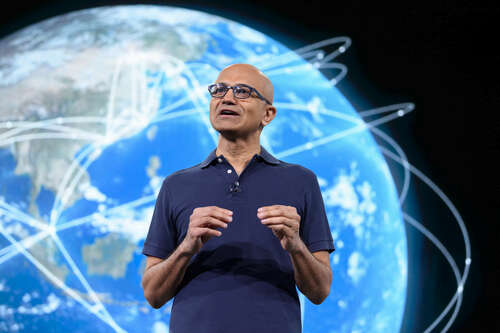 Microsoft CEO Satya Nadella.