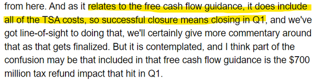 Lumen 2024 Free Cash Flow Guidance and Debt Restructuring