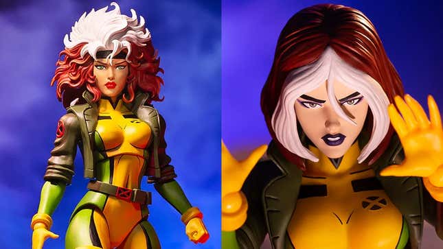 Image for article titled Mondo&#39;s Amazing Animated Rogue Figure Is Also an X-Men: Evolution Surprise