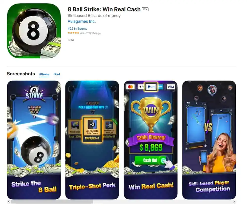 8 Ball Strike app