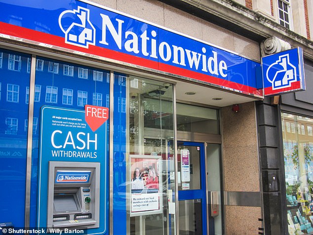 Rates up: Nationwide is increasing some of its mortgage rates from tomorrow