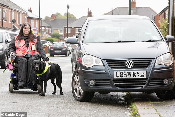 Julie has event recounted some instances where drivers have verbally abused her when she's asked them to move their car from the pavement so she can pass in her chair