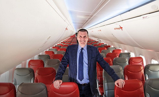 In charge: Jet2's chief executive, Steve Heapy