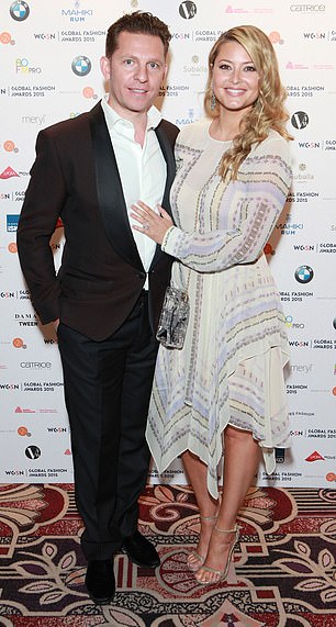 Property tycoon: Nick Candy with wife Holly Valance