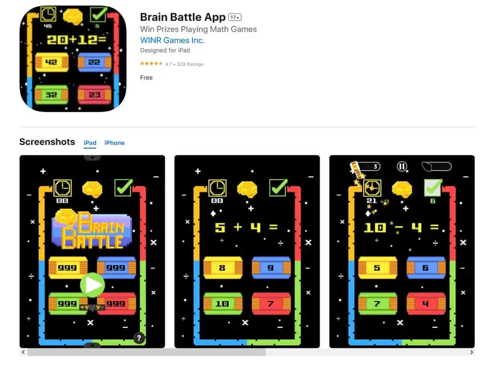 Brain Battle app