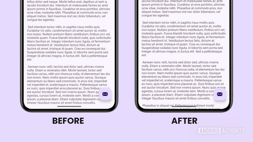 Edge to edge in portrait comparison