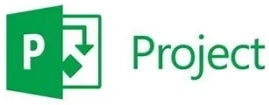 Microsoft Project logo.