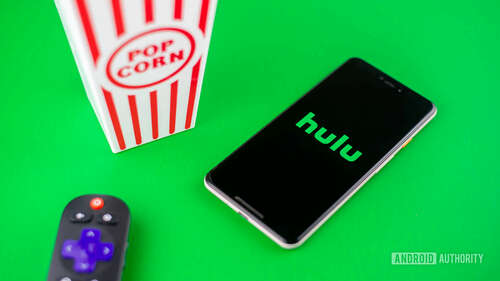 Hulu stock photo green background 1