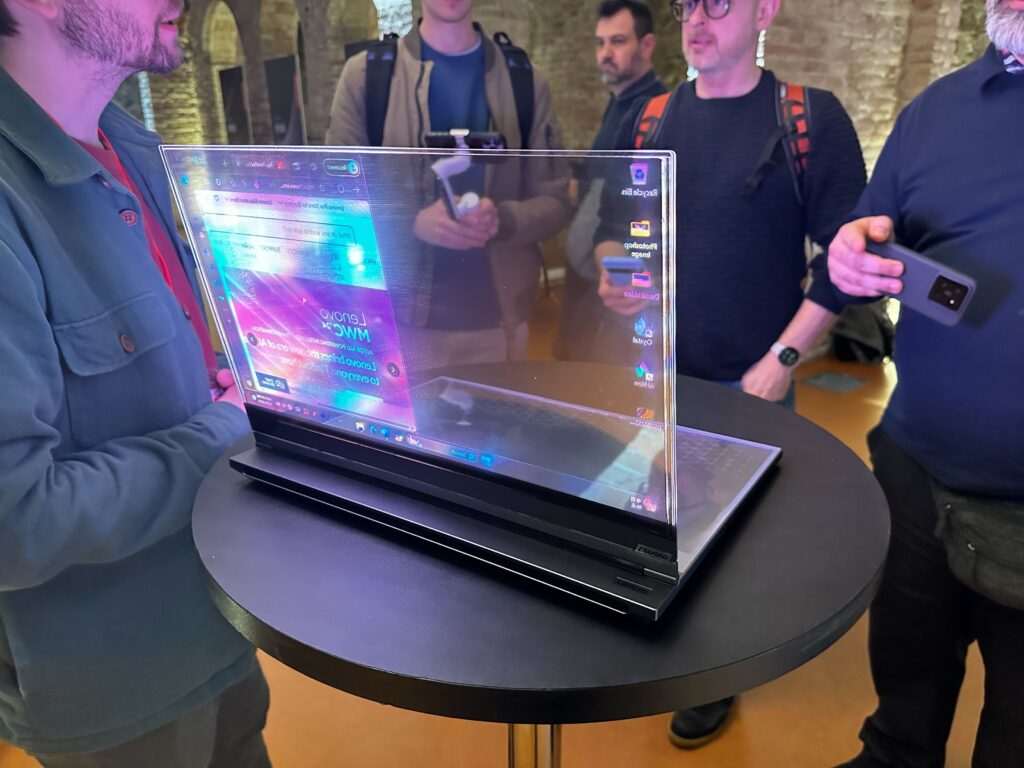 Lenovo ThinkBook Transparent Laptop Concept