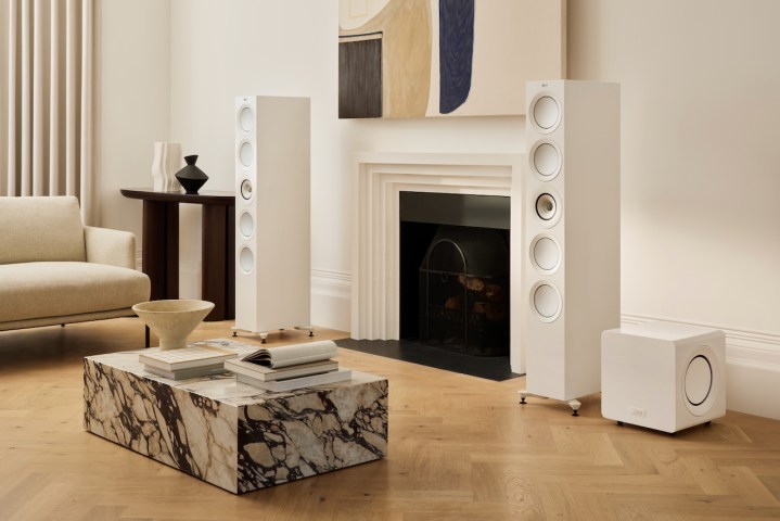 The KEF KC92 subwoofer. 