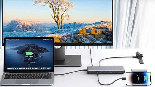 MOKiN Thunderbolt 4 Dock Promo Image