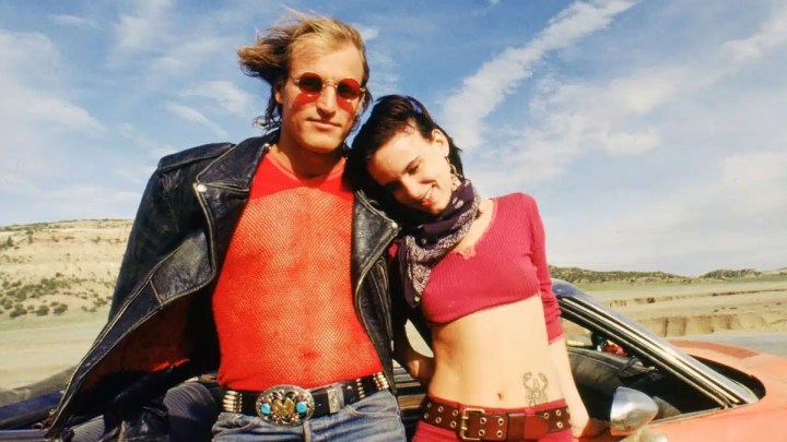 Woody Harrelson and Juliette Lewis in National Born Killers.