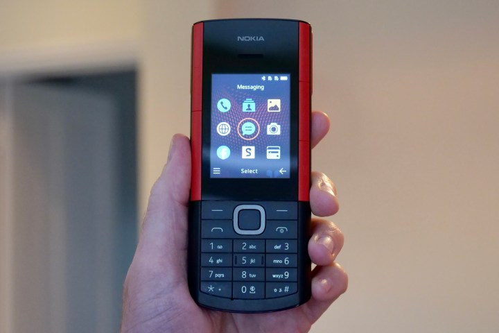 The front of the Nokia 5710 XpressAudio.