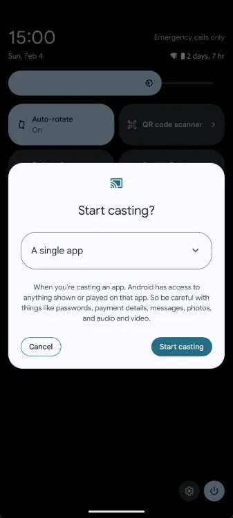 Screen casting Android 14 QPR 2 Android Central