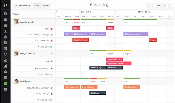 Paymo resource scheduling