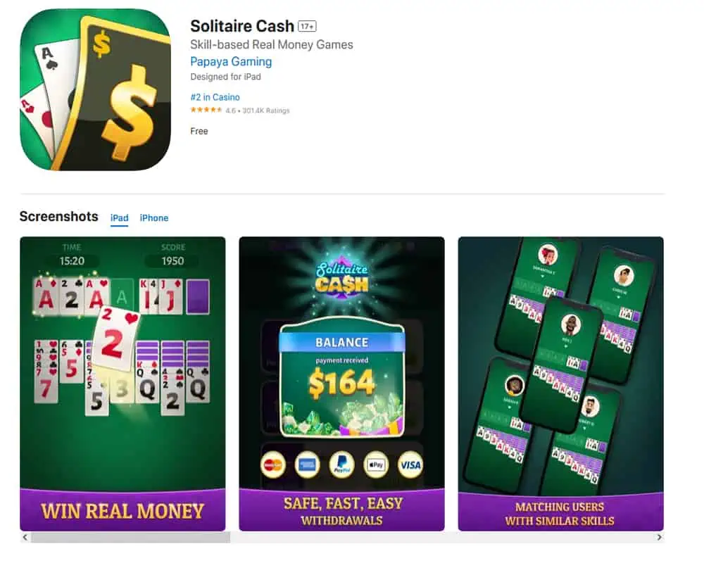 Solitaire Cash app