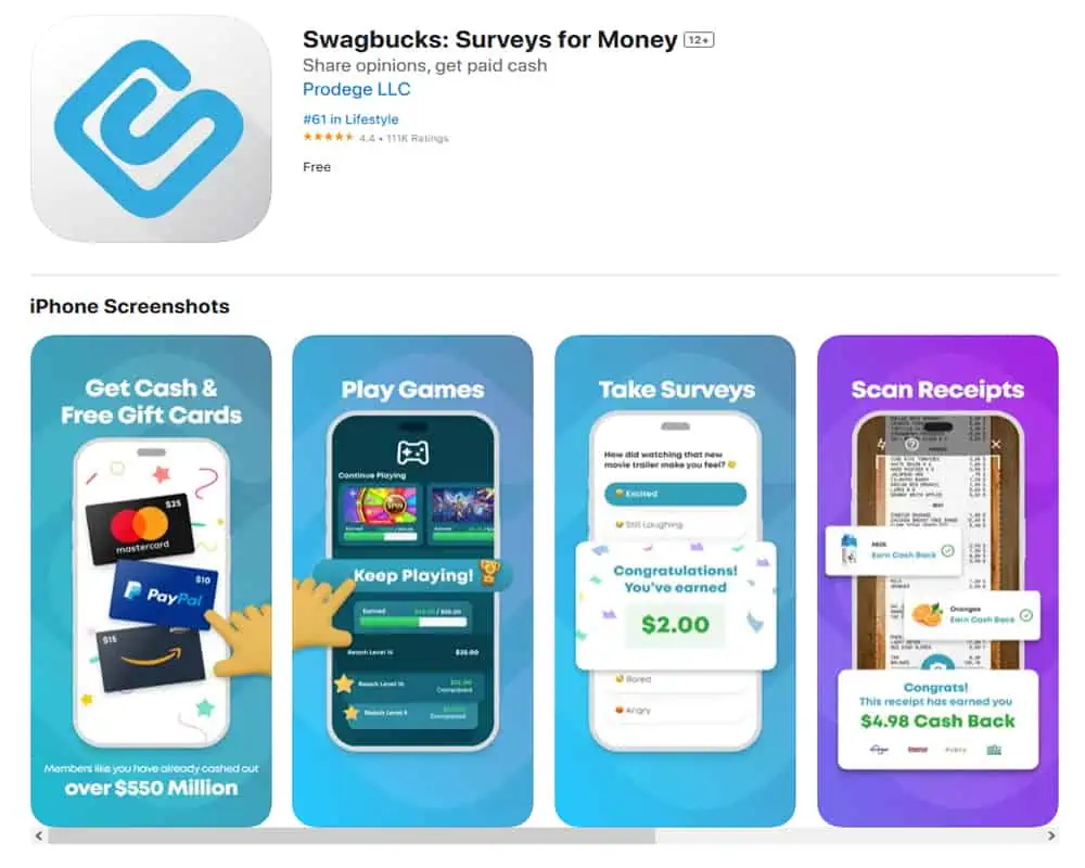 Swagbucks app