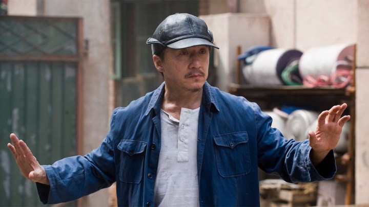 Jackie Chan in The Karate Kid (2010).