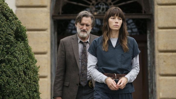 Bill Pullman and Jessica Biel in The Sinner.