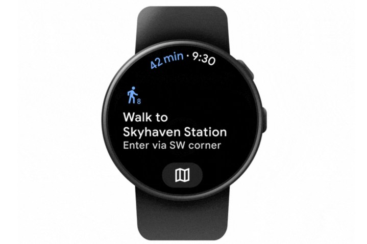 Navigation on Wear OS.