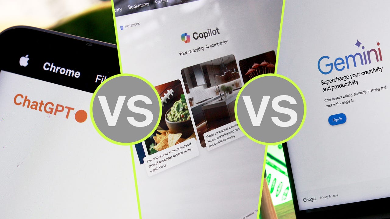 ChatGPT vs Copilot vs Gemini