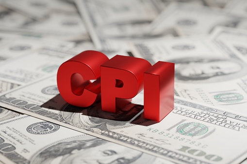 CPI (Consumer Price Index) ,3D render