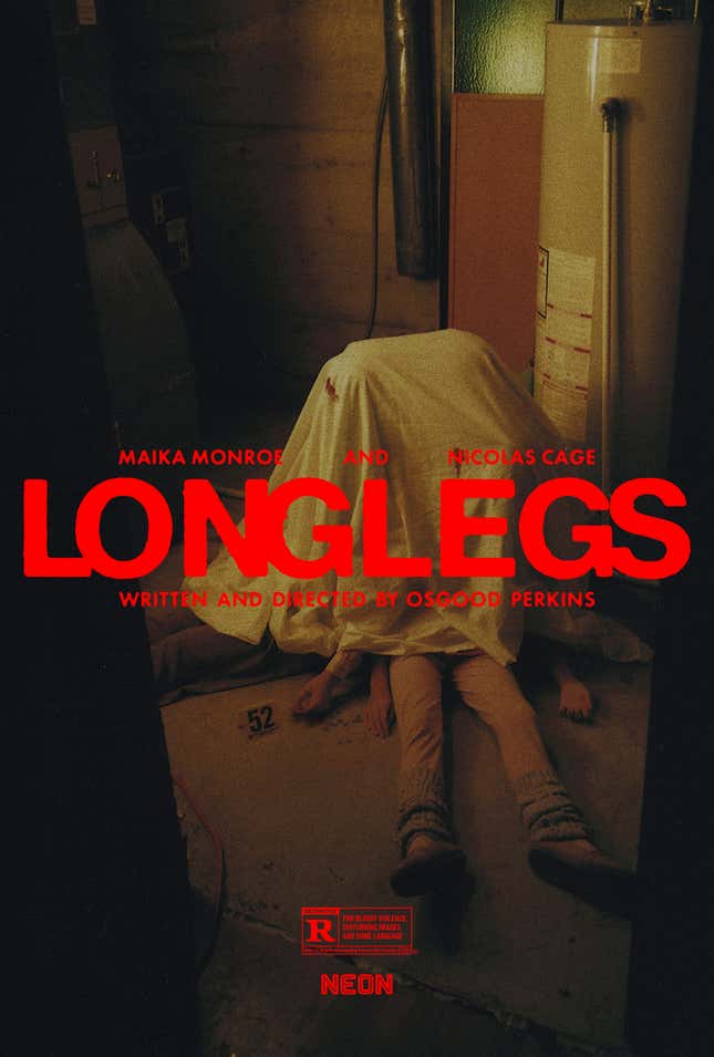 Image for article titled Longlegs&#39; Long-Awaited Teaser Oozes Slow-Burn Horror Mystery