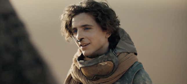 Timothée Chalemet in Dune: Part Two