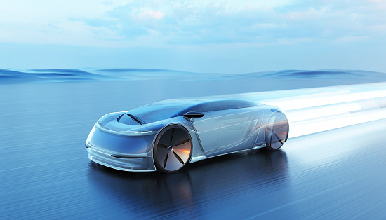 Futuristic car