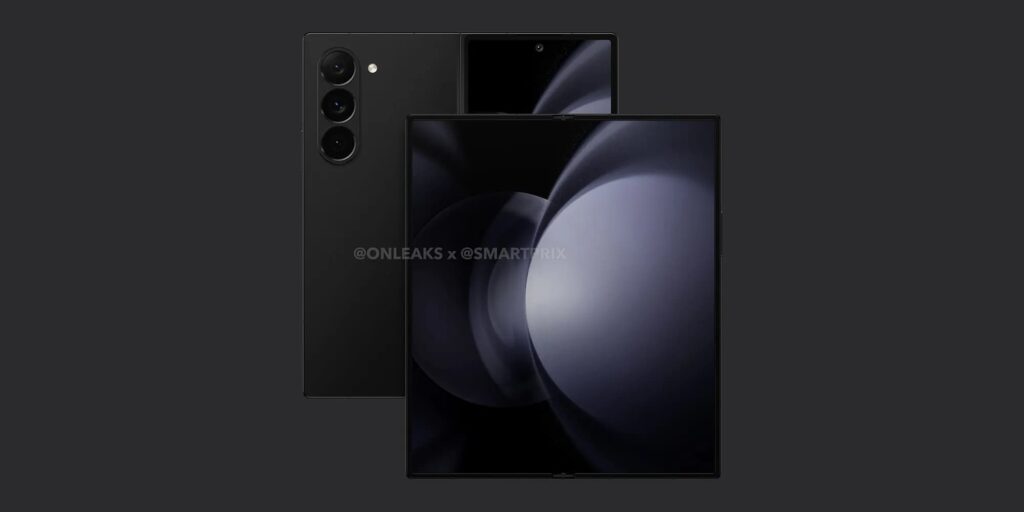 Galaxy Fold Z 6 render