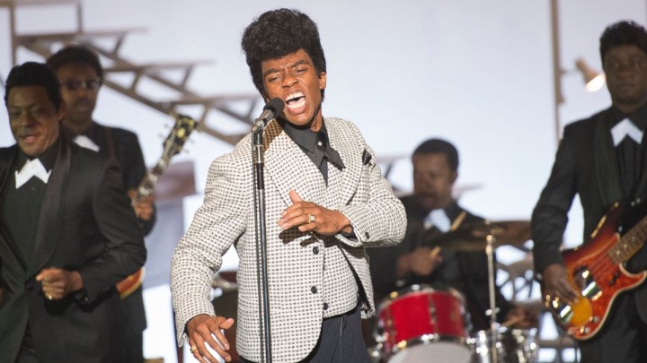 Chadwick Bozeman in Get on Up.