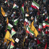 What is the 'axis of resistance' of Iran-backed groups in the Middle East?