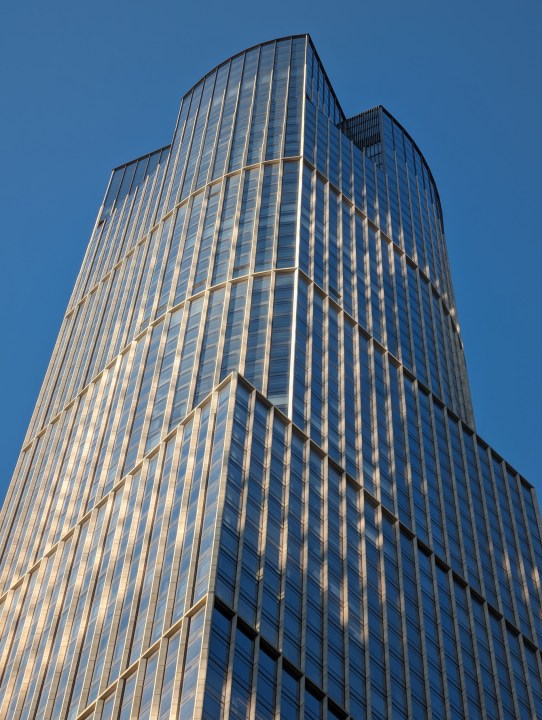 Photo of a building in New York, taken with the Google Pixel 8 Pro.