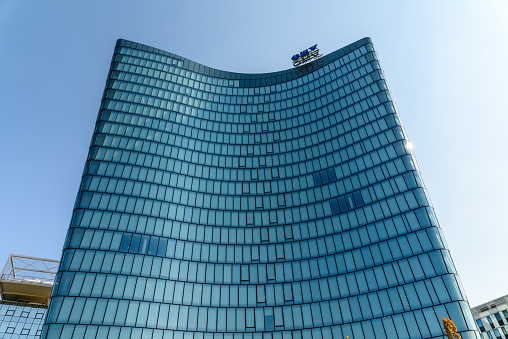 Hoch Zwei (Hochzwei) Office Tower Of Omv Company In Vienna