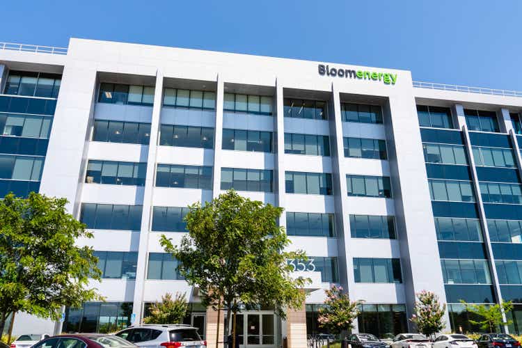 Bloom Energy headquarters in Silicon Valley