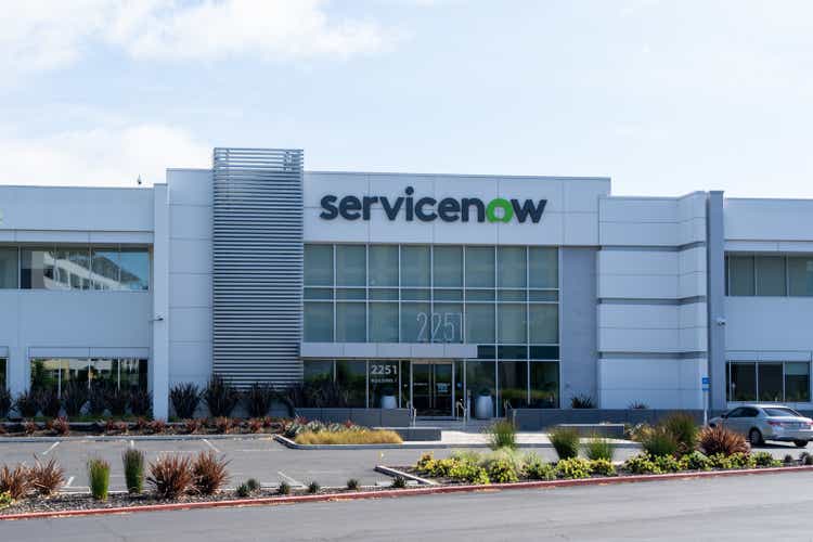 ServiceNow headquarters in Santa Clara, California, USA