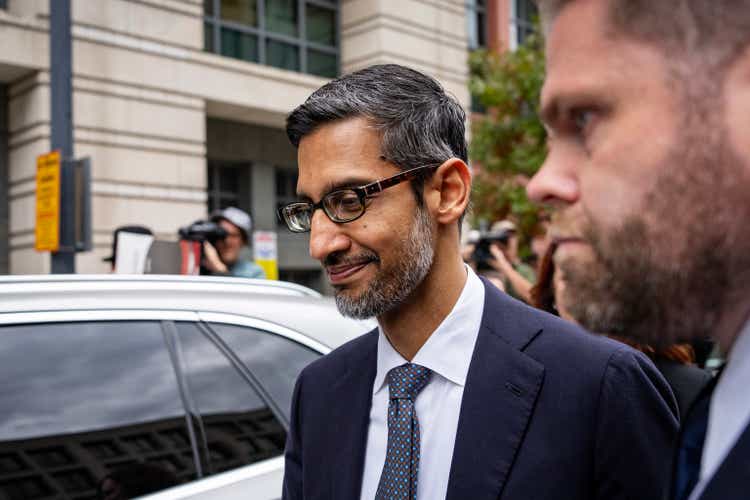 Google CEO Sundar Pichai Testifies In Company