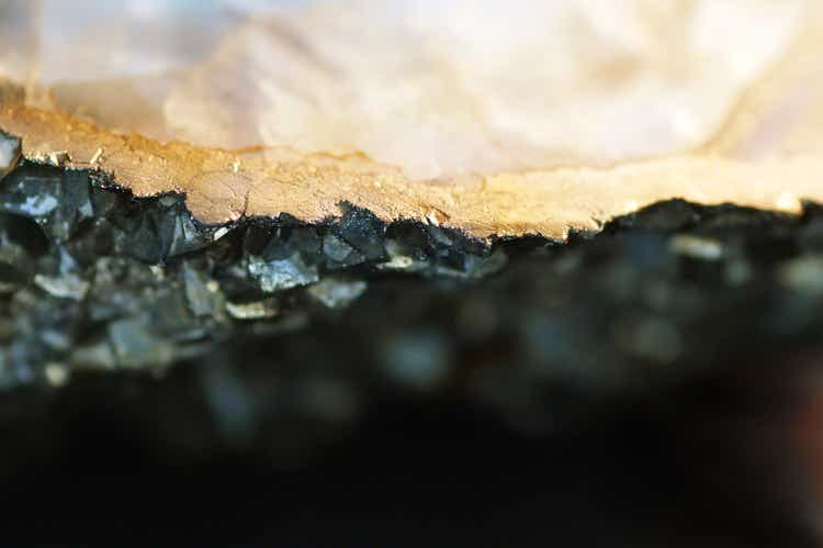 Macro Gold Nugget, Iron pyrite & smokey quartz, minerals