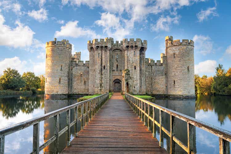 Bodiam Castle in England