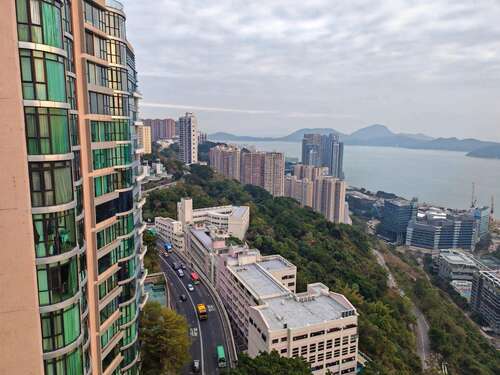 A photo of buildings in Hong Kong